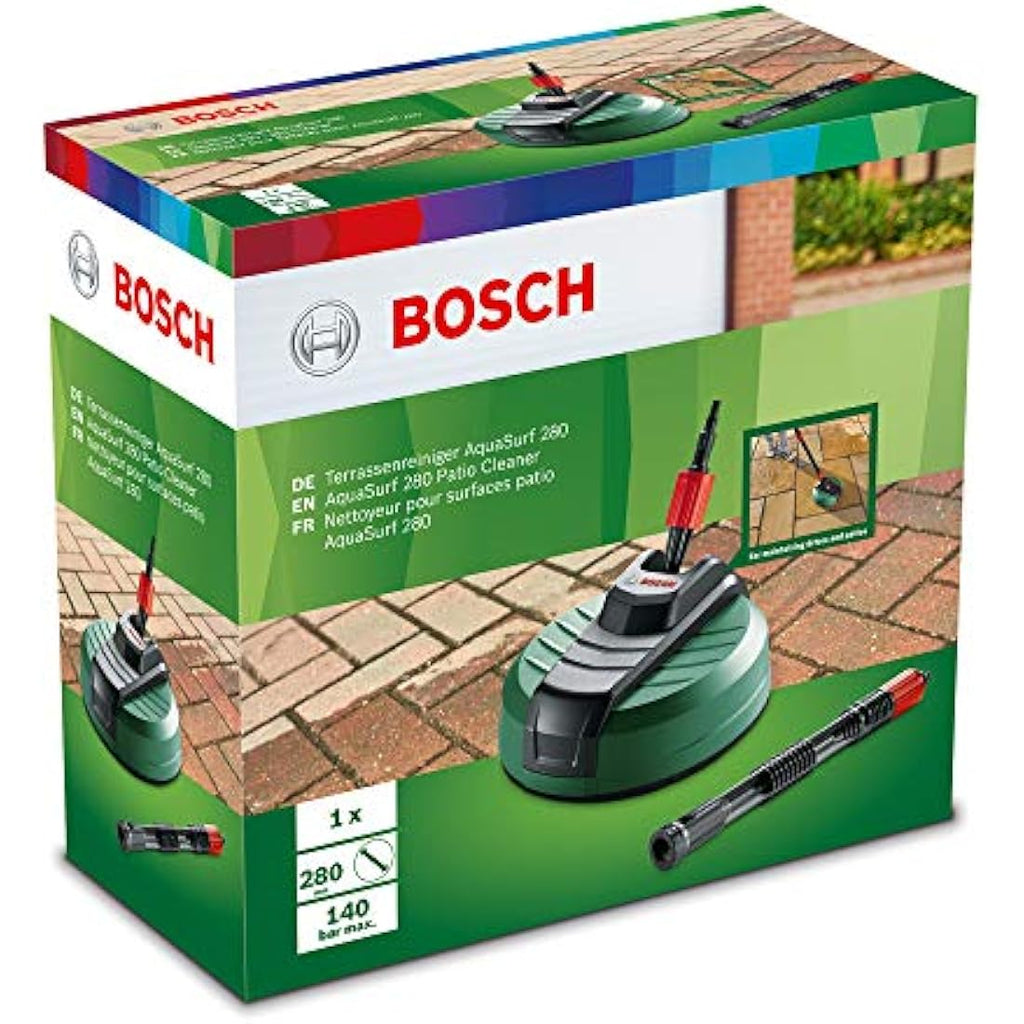 Bosch AquaSurf 280 Patio Cleaner – 280mm Pressure Washer Attachment