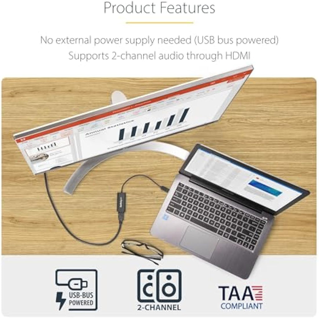 StarTech.com USB 3.0 to HDMI Adapter | 1080p Windows Monitor Converter