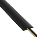 D-Line CC-1 Floor Cable Protector – 1.8m Cord Cover & Wire Channel, Black