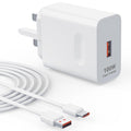 100W USB SuperCharge Wall Fast Charger with 6A Type C Cable