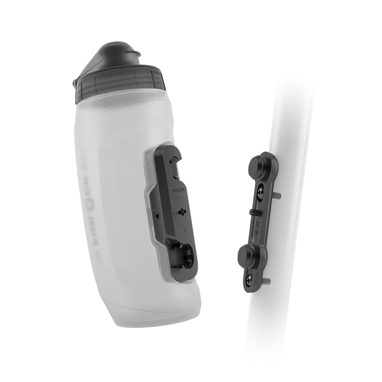 Fidlock TWIST 590ml Magnetic Bike Bottle with Base – Clear BPA Free
