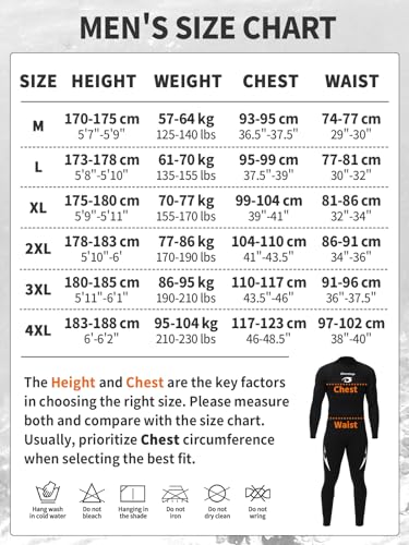 Owntop Men's 3/2mm Full Length Neoprene Wetsuit | Back Zip Diving Suit