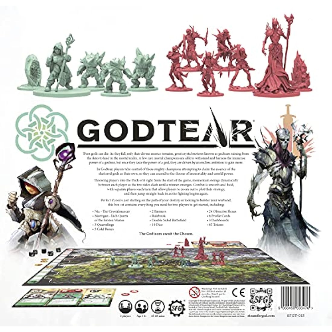 Godtear: Eternal Glade Starter Set - 2-Player Tabletop Combat Game