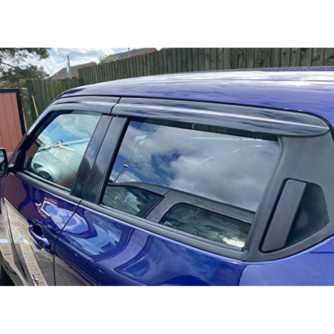Auto Clover Wind Deflectors for Nissan Juke 2010-2019 | 4-Piece Set