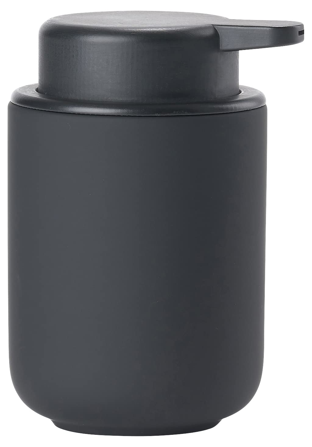 Zone Denmark Ume Soap Dispenser – 250ml Black Ceramic Bathroom Pump