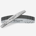 STALEKS PRO Crescent Mineral Nail File 100/180 Grit - Set of 25