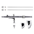 Gaahleri Dual-Action Gravity Airbrush Kit – 0.35/0.5mm Nozzle & 2 Cups