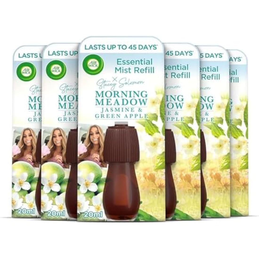 Air Wick Essential Mist Refills – Morning Meadow – 6 x 20ml Pack