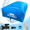 LTCANOPY 2000L Foldable Water Bladder – Collapsible PVC Storage Tank