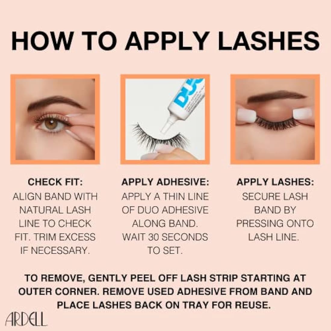 Ardell Naked Lash 420 - Natural Short False Eyelashes | Vegan & Cruelty-Free