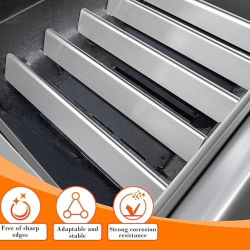 Denmay Stainless Steel Flavorizer Bars for Weber Genesis 300 Series, 5-Pack