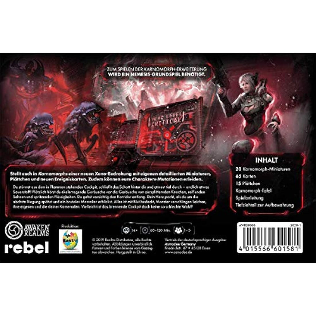 Nemesis: Karnomorphs Erweiterung – Awaken Realms Dungeon Crawler