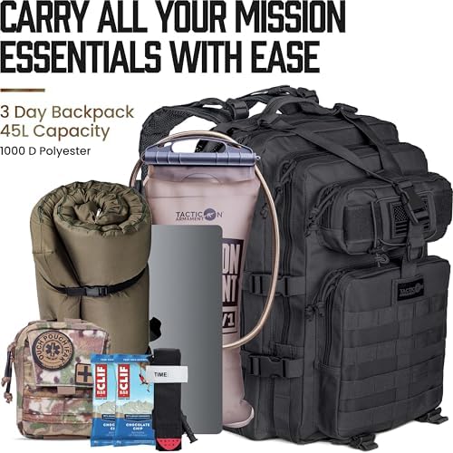 Tactical Backpack | 40L Military Assault Pack for Hiking