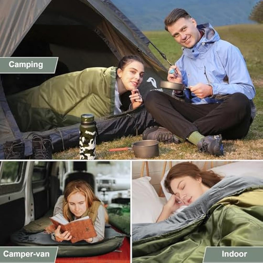 Mcota XL Sleeping Bag | Lightweight Waterproof Camping & Backpacking Bag