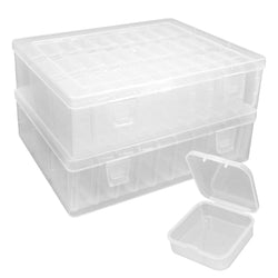 Yuhtech 30 Grids Bead Storage Boxes, Diamond Painting Art Accessories Storage Case - image 1