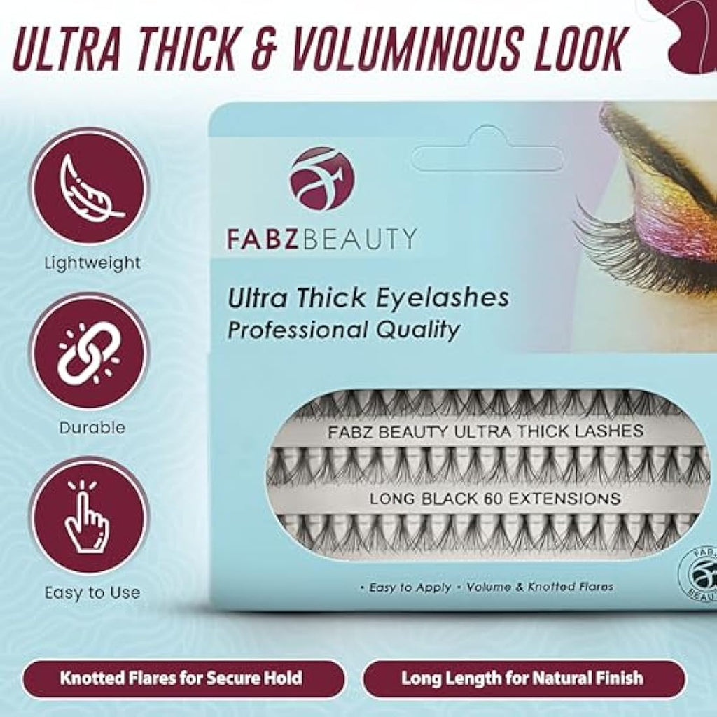 Jolof Store Cluster Eyelashes – Ultra Thick Cat Eye Lash Extensions