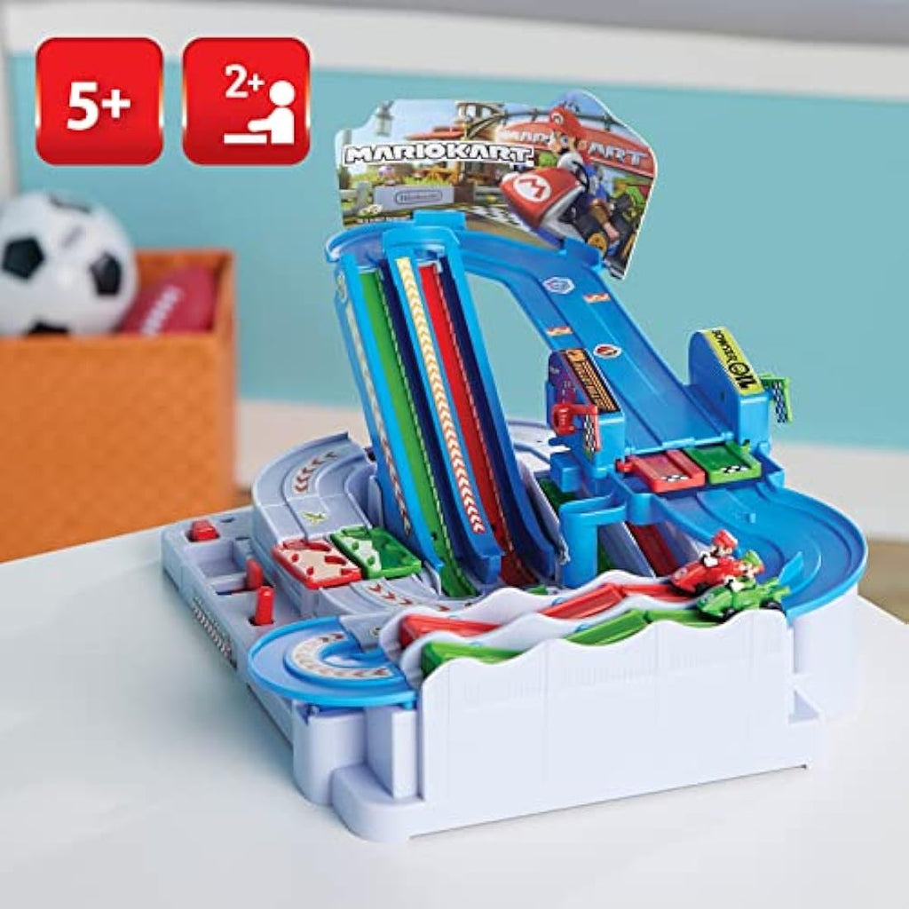 Mario Kart Racing Deluxe Tabletop Action Game by Epoch Games – 2 Player