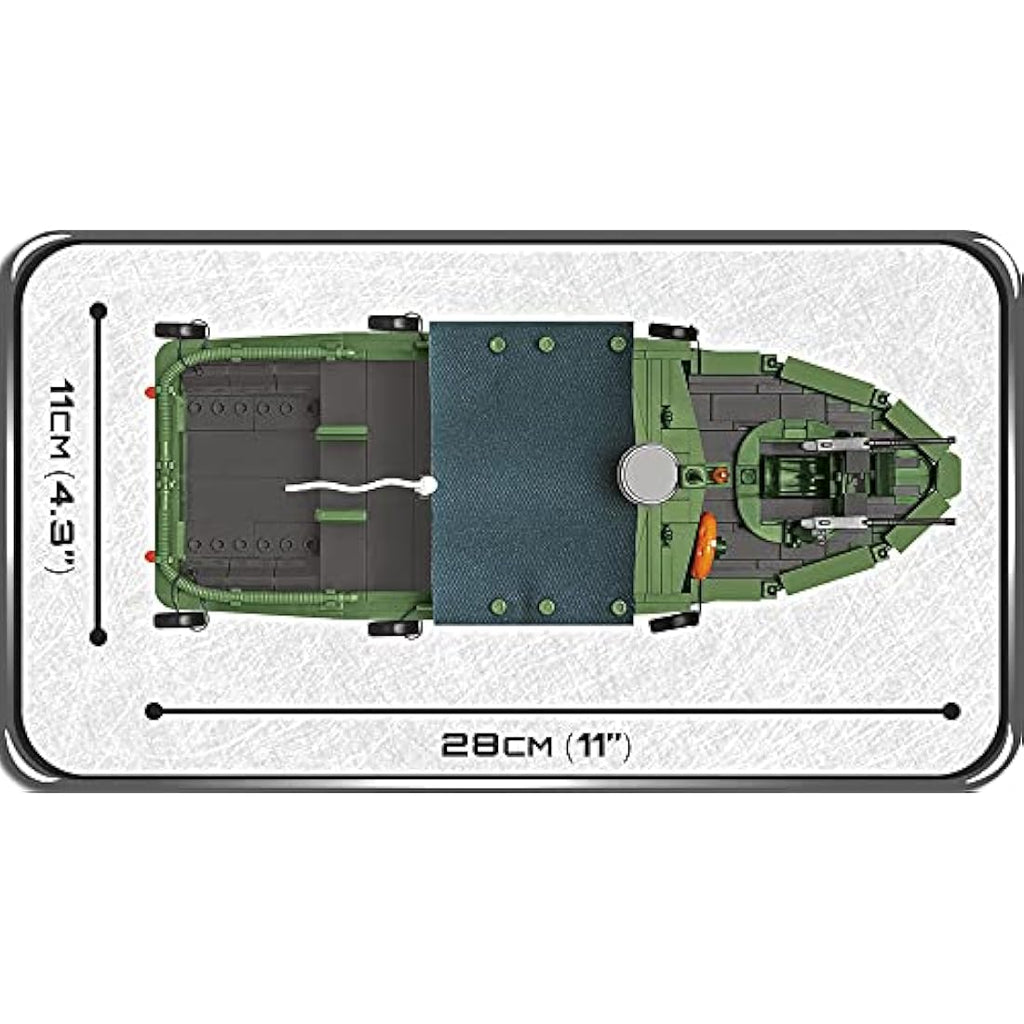 COBI Patrol Boat River MK II Military Model Building Set - 615 Pcs