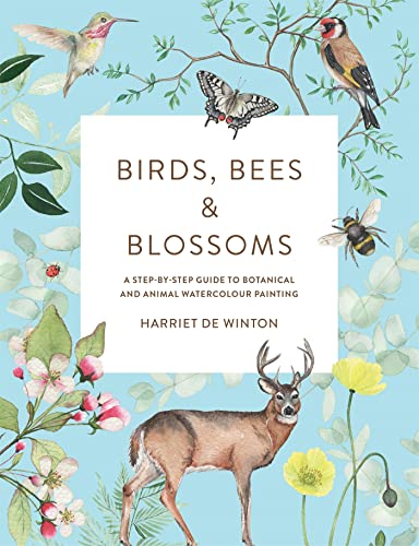 Watercolour Painting Guide: Birds, Bees & Blossoms by