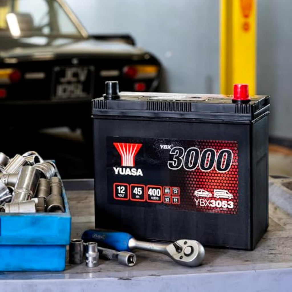 Yuasa YBX3053 12V 45Ah 400CCA Maintenance Free Car Battery