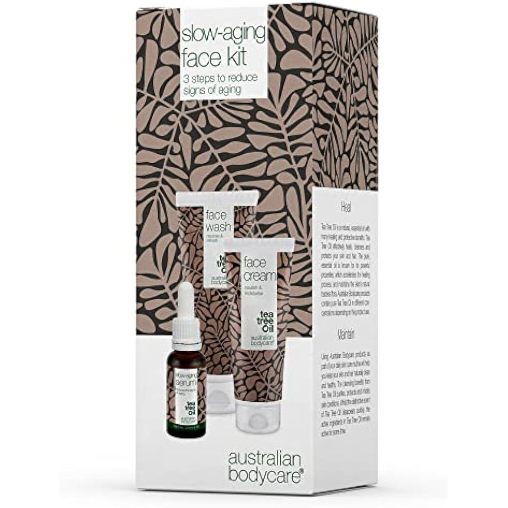 Jolof Store Anti-Aging Skincare Kit | Tea Tree Oil Face Wash & Serum