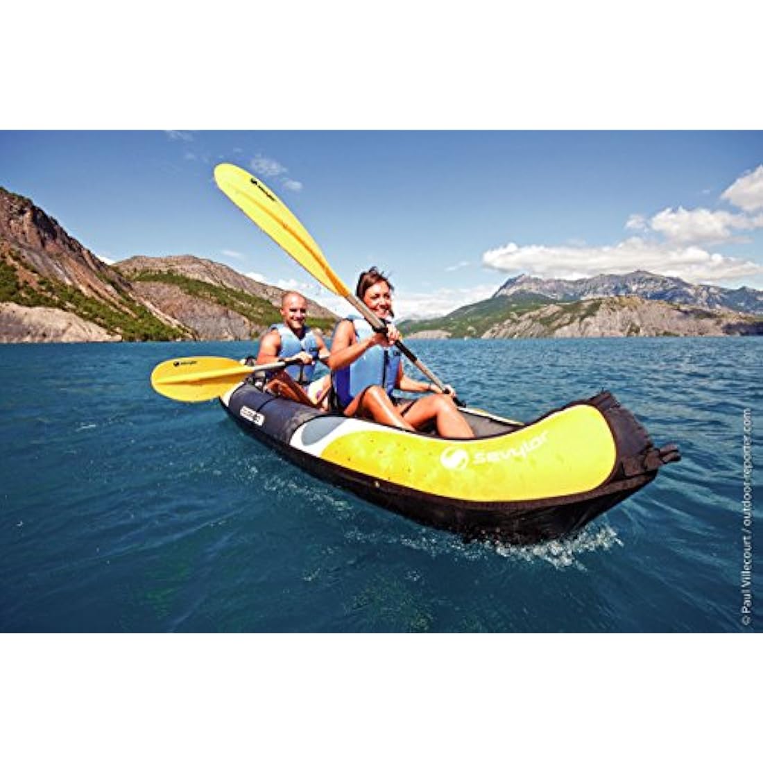 Sevylor Colorado 2-Person Inflatable Kayak | Durable Tarpaulin Hull