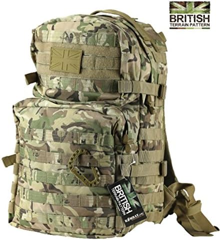 Jolof Store British Army SAS Tactical Combat Rucksack | 40L BTP Camo