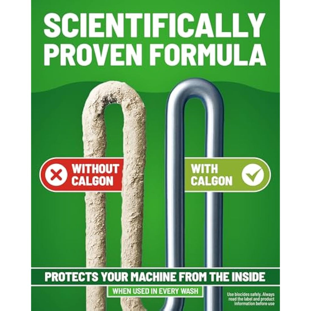 Calgon Hygiene Plus Washing Machine Cleaner & Limescale Remover, 65 Tabs