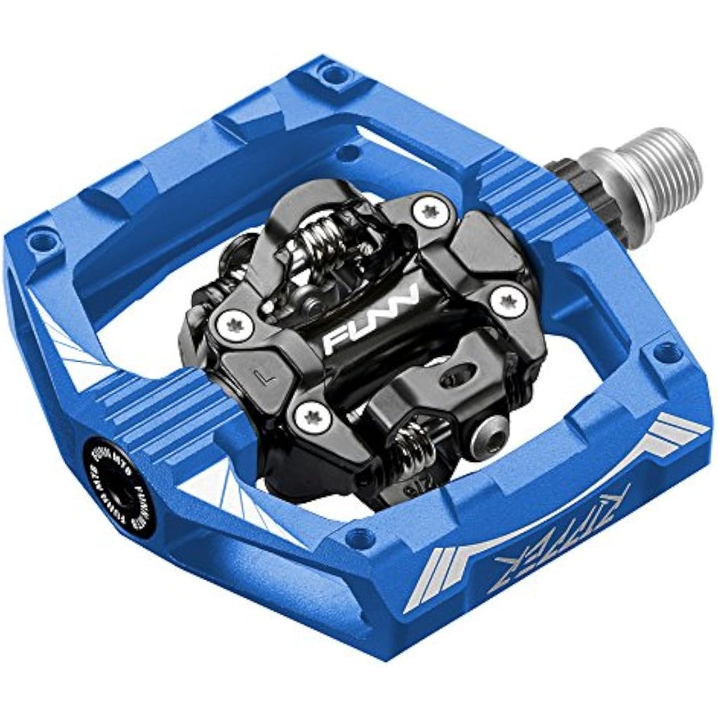 Funn Ripper MTB Clipless Pedals – SPD Compatible 6061 Alloy Platform