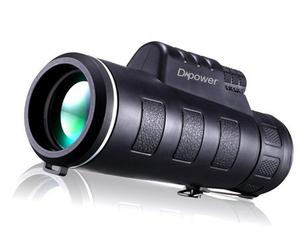 DFlamepower 10x42 HD Monocular – Waterproof Dual Focus Telescope