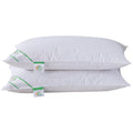SUFUEE Goose Feather and Down Pillows Pair | 100% Cotton Cover