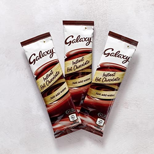 Galaxy Instant Hot Chocolate Sachets | Bulk Pack of 100 Single Serves