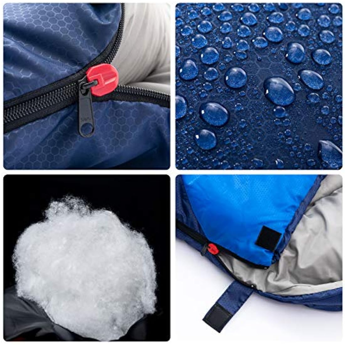 BISINNA 4-Season Sleeping Bag with Pillow | Waterproof & Lightweight