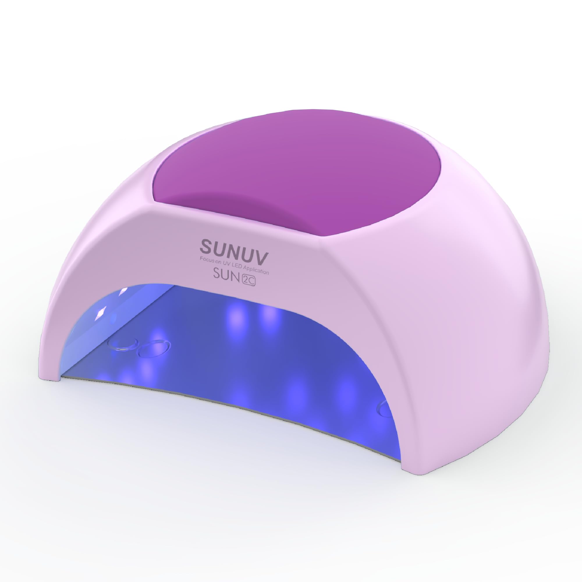 SUNUV Professional UV LED Nail Lamp - 4 Timer Settings - Purple