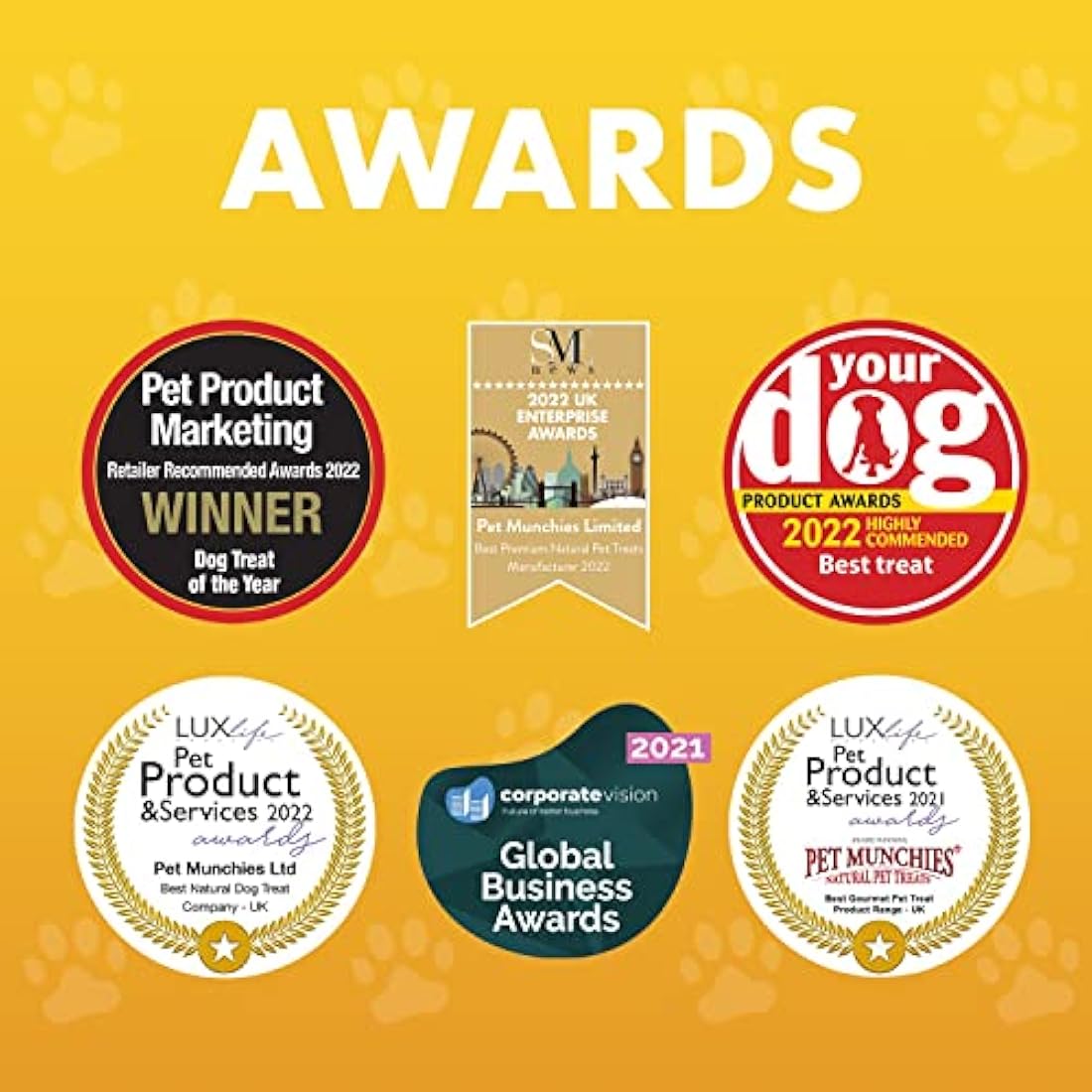 Pet Munchies Chicken Twists Grain Free Dental Dog Treats - 80g (Pack of 8)