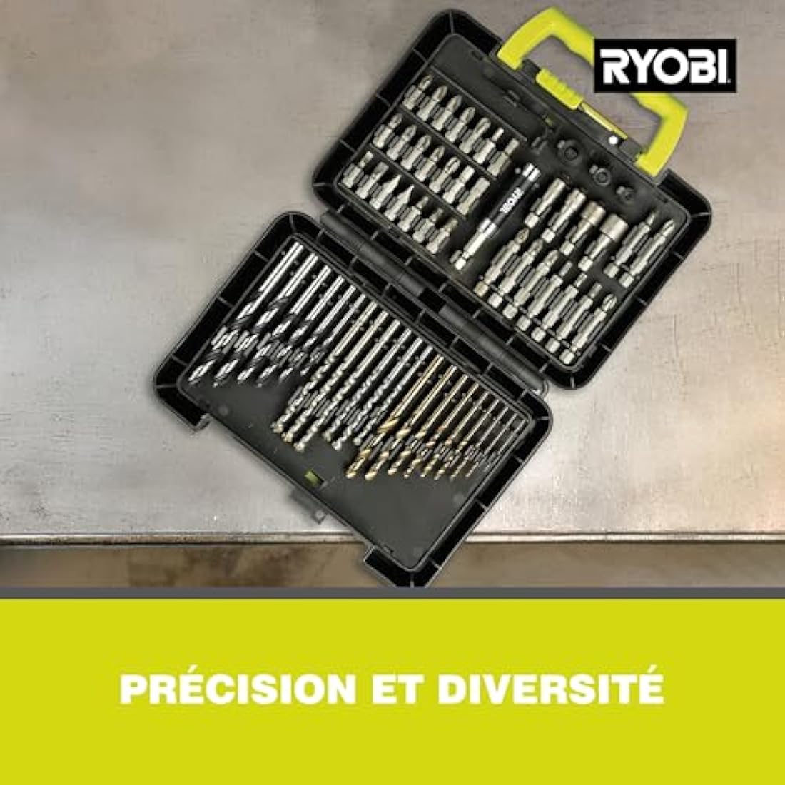 Ryobi RAK60DDF 60-Piece Drill and Screwdriver Bit Accessory Set