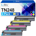 LxTek TN248 Toner Cartridges for Brother MFC-L3740CDWE HL-L3240CDW | 4-Pack
