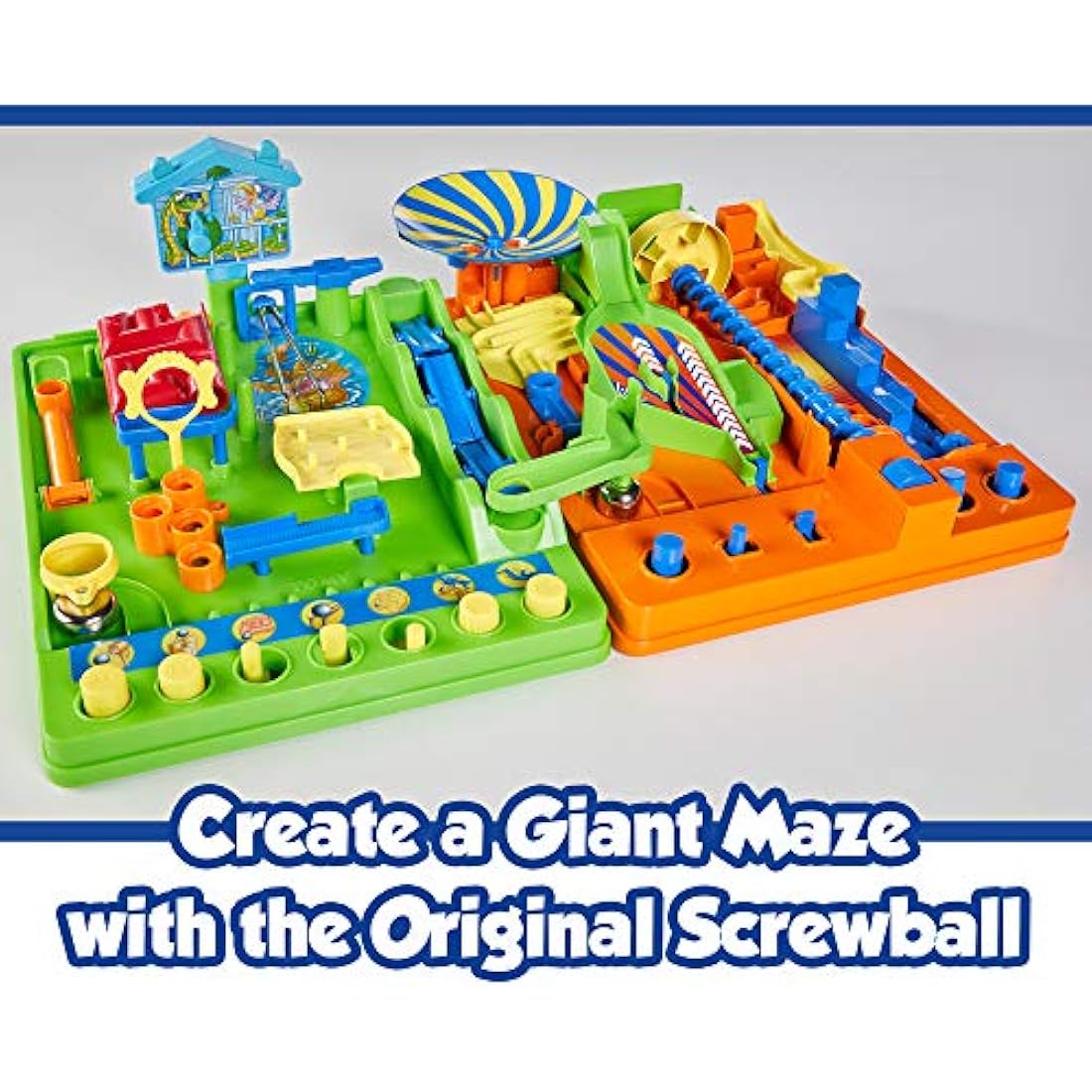 TOMY Screwball Scramble 2 – Kids Action Board Game & Maze Puzzle