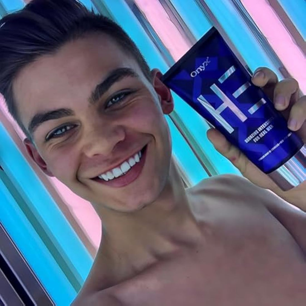Onyx HE Men's Tanning Accelerator – Muscle Enhancing Sunbed Cream