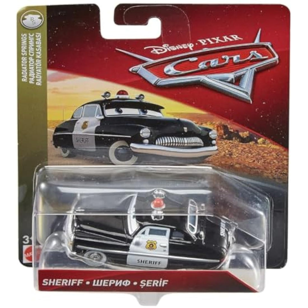 Disney Pixar Cars 3 Sheriff Die-Cast Vehicle – 1:55 Scale Movie Toy