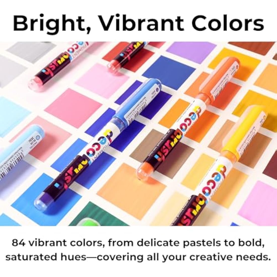 Karin Pigment DecoBrush Marker – Violet-Blue Opaque Acrylic Brush Pen