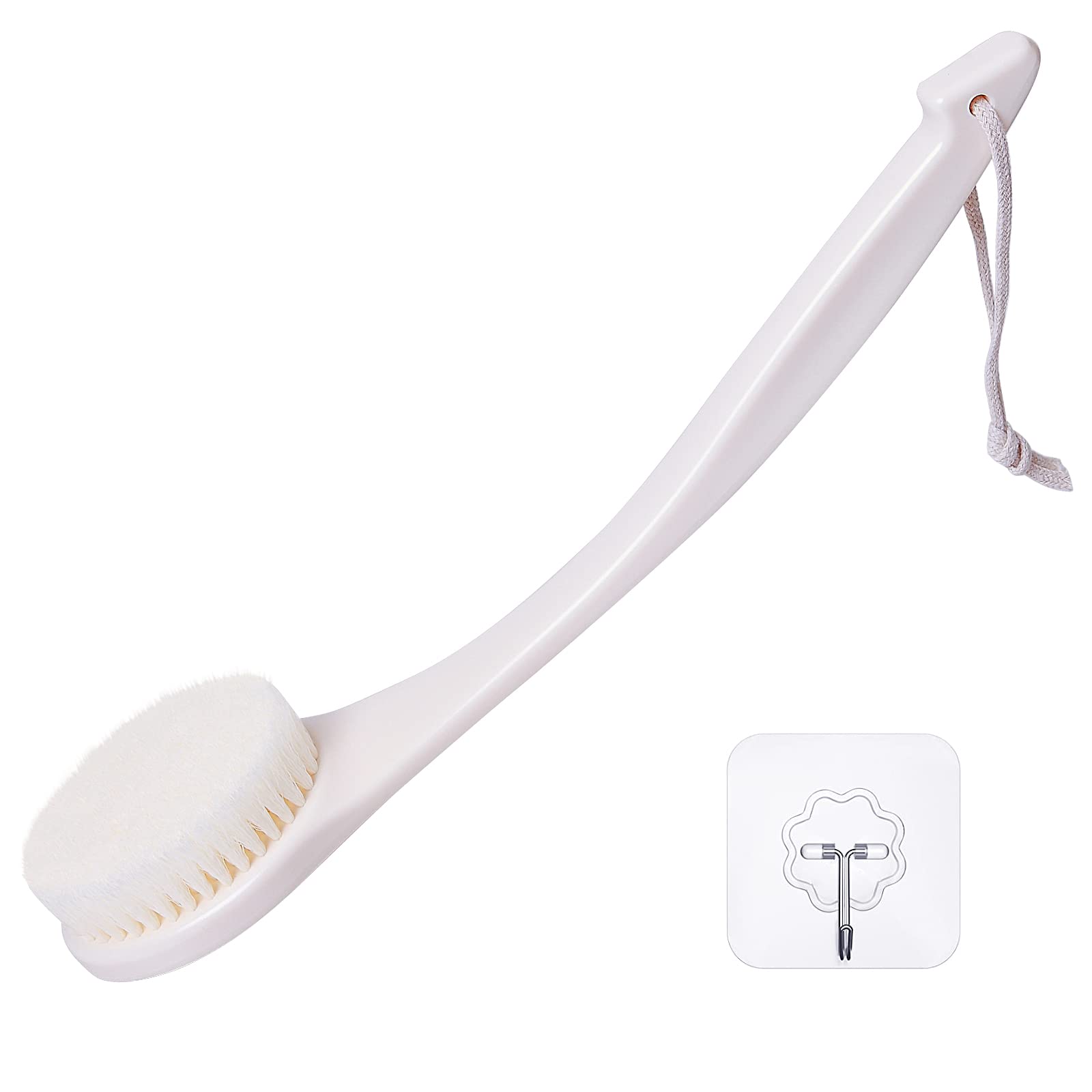 Body Brush Back Scrubber – Exfoliating PE Shower Brush
