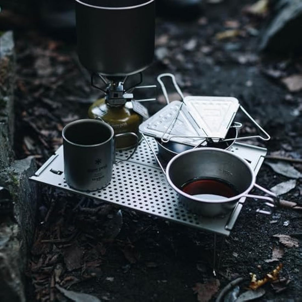 Snow Peak Ozen Solo Table – Ultralight Aluminium Backpacking Table