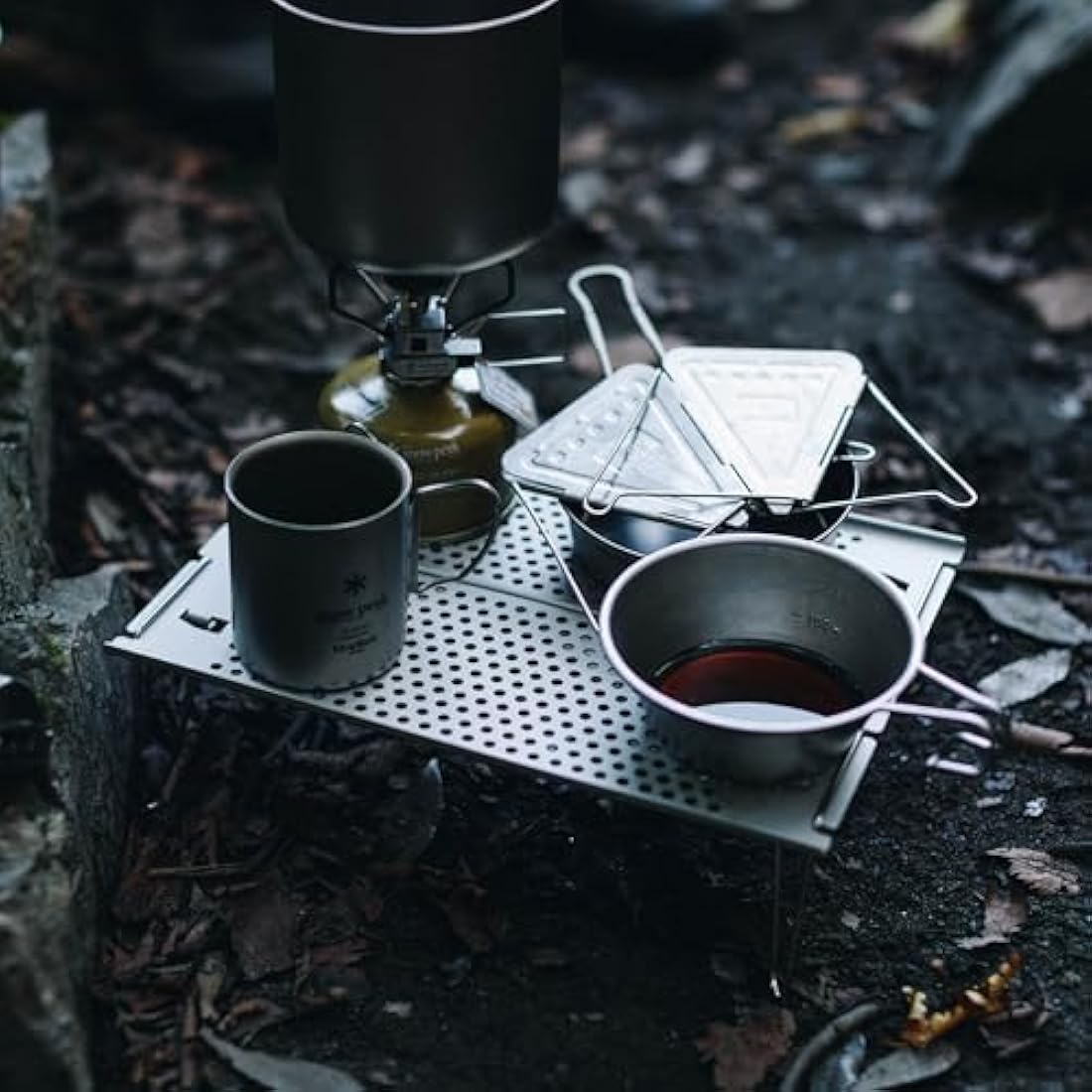 Snow Peak Ozen Solo Table – Ultralight Aluminium Backpacking Table