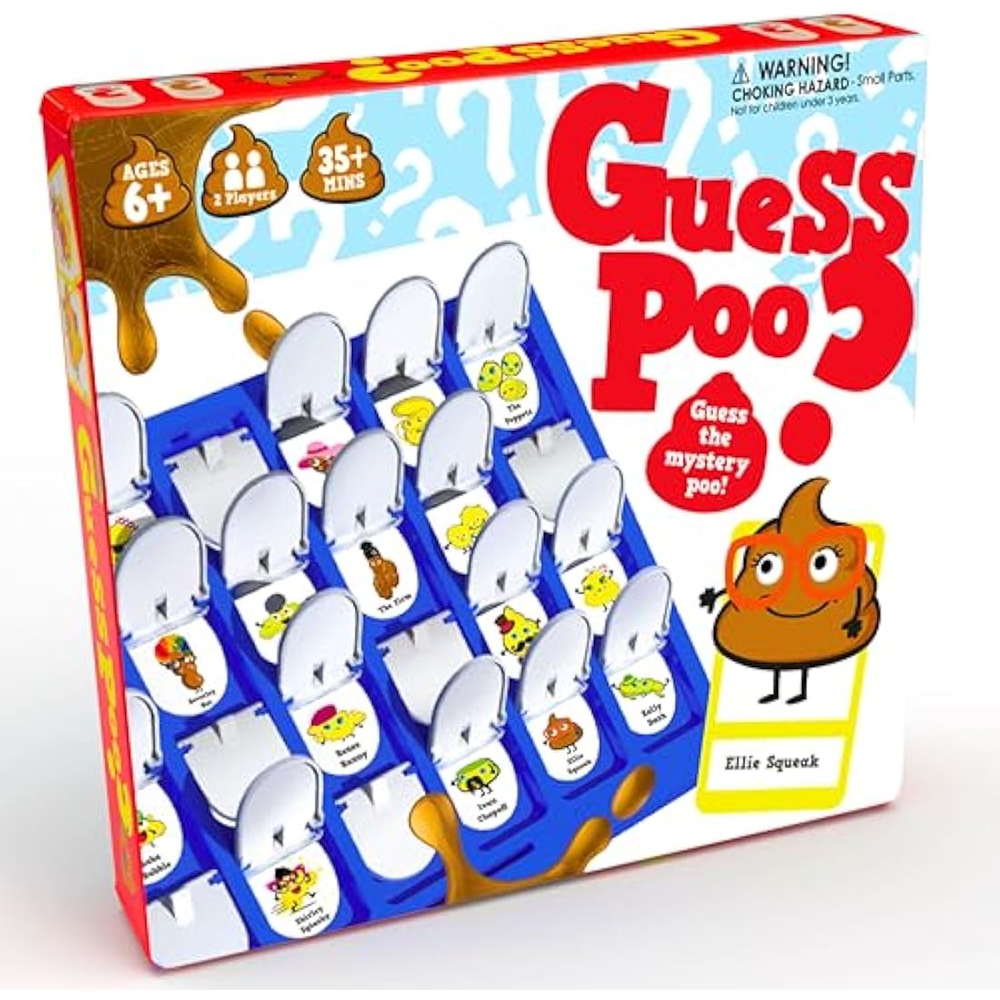 Boxer Gifts Guess Poo Game – Funny Poop Themed Family Board Game