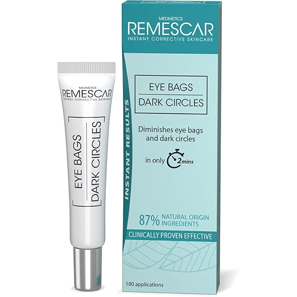 Remescar Eye Bags & Dark Circles Cream – Instant Puffy Eye Treatment 8ml