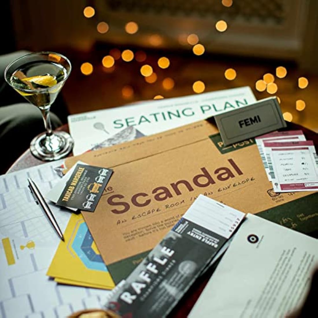 Escape Room In An Envelope | Interactive Puzzle Mystery Game