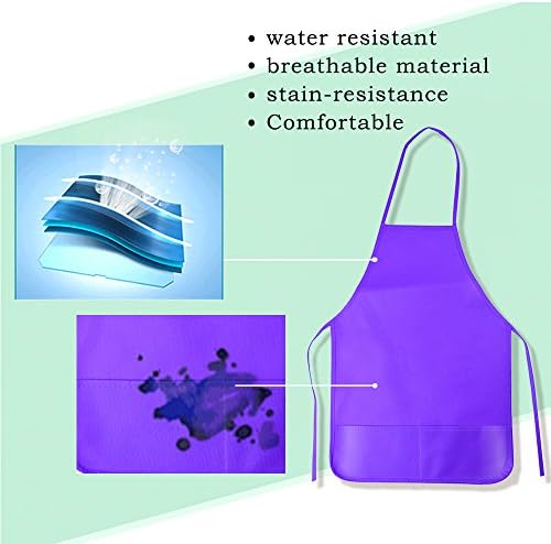Kids Art Apron | Waterproof Painting Smocks with Pockets