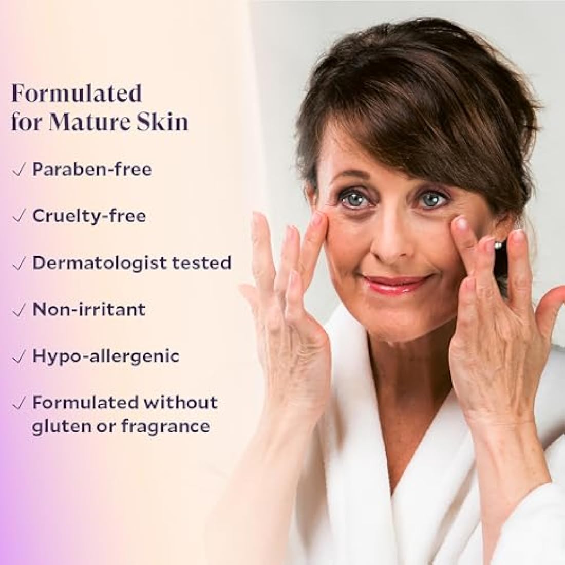 Fièra Bakuchiol Firming Eye Cream for Mature Skin – Anti-Aging, 15ml