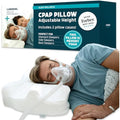 Lunderg CPAP Pillow | Adjustable Memory Foam for Side & Back Sleepers